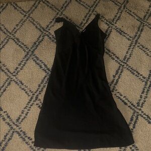 Elegant Black Sleeveless Dress